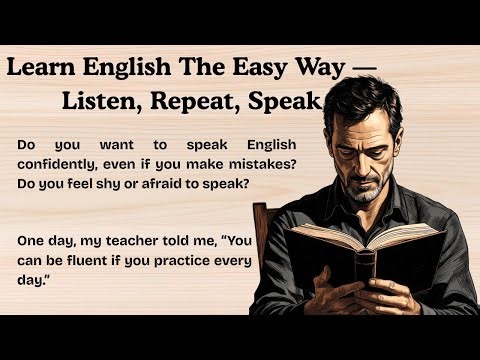 Learn English The Easy Way — Listen, Repeat, Speak || English Story || English Practice Story
