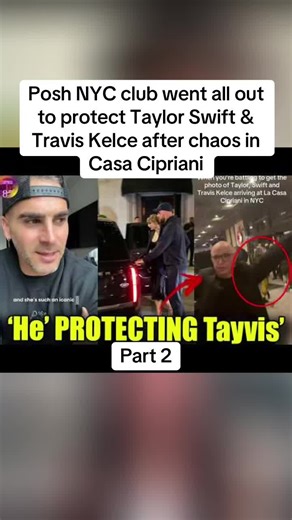 Posh NYC club went all out to protect Taylor Swift & Travis Kelce after chaos in Casa Cipriani #news #taylorswift #celebrity #traviskelce #celebritynews