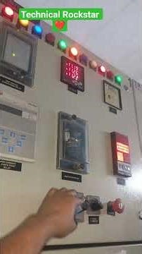 HT VCB and LT changeover kaise karte hain #electrical #shorts #short video