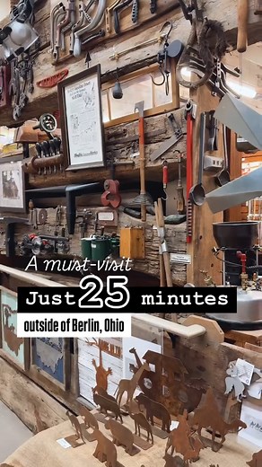 🛠️ Lehman’s: The Ultimate Store for Simple Living & Unique Finds! If you’ve never been to Lehman’s Hardware in Kidron, OH, you’re in for a treat, it’s HUGE and packed with everything from beekeeping gear, oil lamps, and wood-burning stoves to kitchen gadgets, axes, and even a massive cookie cutter collection! They even have an Oil Lamp Museum inside! It’s the perfect mix of practical tools, seasonal decor, and unique finds, making it such a fun place to explore. ➡️Pro tip: It can get busy, so g