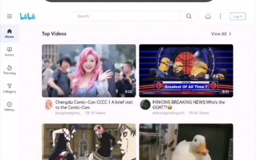 B站的国际版？bilibili.tv