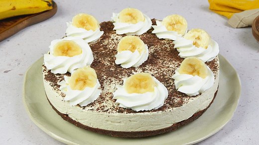 No-Bake Banana Cheesecake Recipe