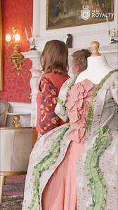 Bertie shows us around the drawing room, and highlights three dresses dating back to the Jacobite era! Can you believe the Victorian dress is made of 5,000 beetle wings? Absolutely wild! #HistoricalFashion #VintageDresses #VictorianEra #Jacobite #FashionHistory | Real Royalty