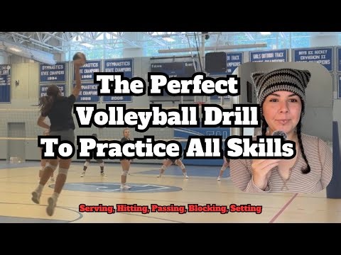 The Modified Volleyball Drill: Practice Serving, Hitting, Blocking, Passing, and Setting ALL IN ONE