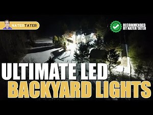 The Brightest LED Security Lights – 30,000 Lumens, Dusk to Dawn!