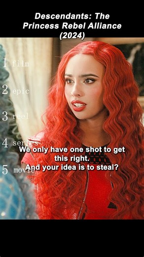 🎬 Title: Descendants: The Rise of Red (2024) | Royal Rebellion Begins
