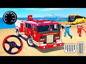 Fire Truck Driving Simulator Game: Rescue Mission! (Android Gameplay)