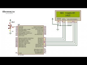 PIC18F4550 ADC example with CCS PIC C compiler | Electronics Developer