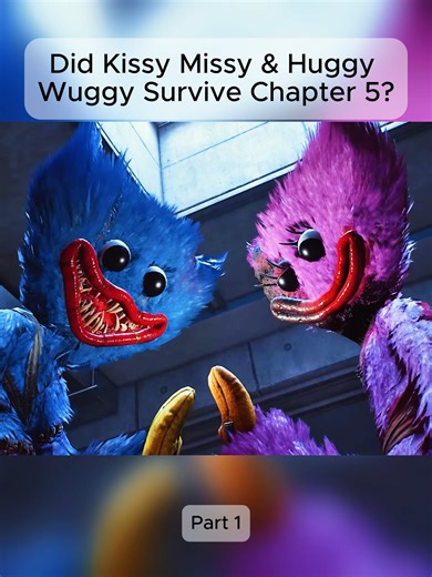 Did Kissy Missy & Huggy Wuggy Survive Chapter 5? (Part 1) #poppyplaytimechapter5 #poppyplaytime #PoppyPlaytimeChapter6 #chapter5