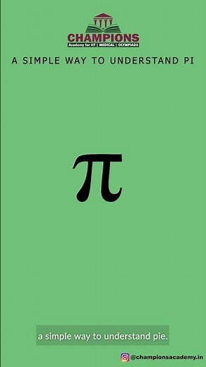 Simple way to understand pi