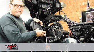 A quick video to show some issues that we're seeing with the Milwaukee-Eight™(M8s). We're doing a leak down on the motors before we disassemble them and we're finding a 20-25% leak down on the motors. This is attributed to the seats in the heads - the exhausts are loose in the heads. This is going to create an issue down the road with the seats coming loose in the heads and it should be checked. The machining of the seat hole is off. If we're doing a bike in-house, we'll leak the motor down afte