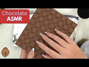 🍫 Chocolate Tapping & Scratching ASMR 🍫 No Talking