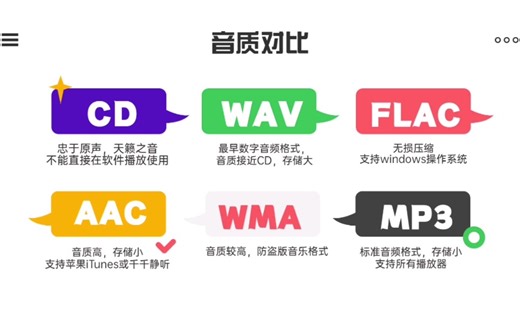 分不清音频格式？最全音频格式讲解，全部干货，赶紧点开看看吧～