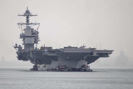 Strike Group Commander: USS Gerald R. Ford Set For First Deployment in 2022 - USNI News
