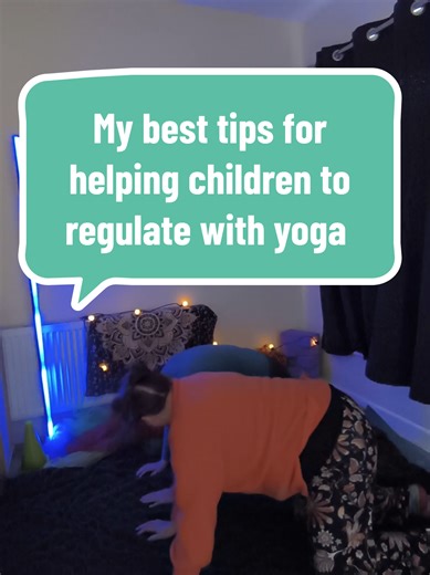 I know you don’t always have an hour for family yoga.... So here’s what actually works: Tip 1: Start with movement, not calm. Kids regulate through movement first, easing into stillness last (and with practice and the right support for them) Tip 2: Keep it short, five to fifteen minutes is enough. Their nervous system shifts quickly especially when play is involved. Tip 3: Make it playful. Yoga games, breath with props, imagination… that’s what keeps them engaged. Tip 4: Don’t wait for meltdowns