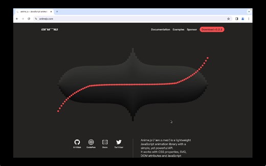 【前端】推荐一个js动画库的网站，动画效果很丰富