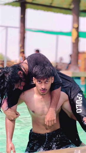 Gaira kadaiya ☠️ #viral #trendingvideo #foryoupage #respect #pool | swimming pool