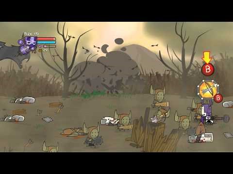 Castle Crashers - purple knight/blacksmith PC