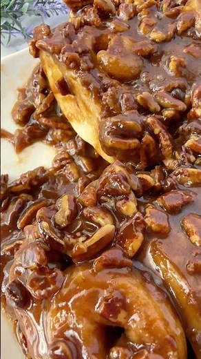 Sticky Bun Cinnamon Rolls With Honey Pecan Caramel (No Corn Syrup!)