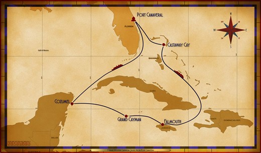Personal Navigators: Disney Treasure 7-Night Western Caribbean Cruise from Port Canaveral - September 6, 2025 • The Disney Cruise Line Blog