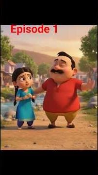 “Motu’s First Date With Chutki”It was a peaceful #3danimation #chotabheem #cartoon