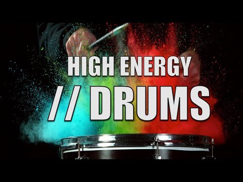 Energetic Upbeat Drums Background Music for Videos Mix