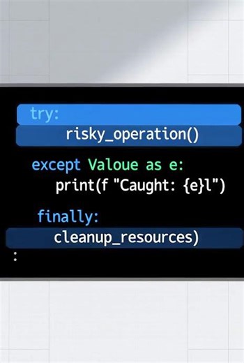 Python error handling with try/except/finally Quiz | Test Your Python Knowledge