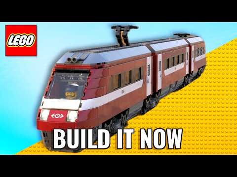 Incredible LEGO Trains You Can Build RIGHT NOW