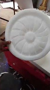 thermocol flower making