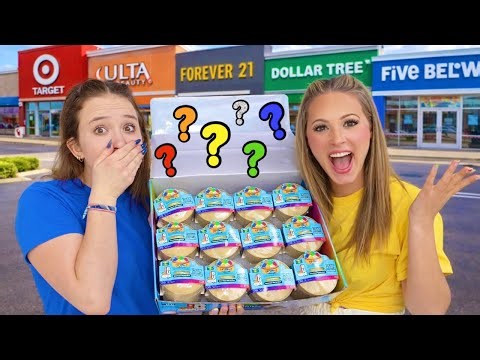 MYSTERY DUMPLINGS DECIDE WHERE WE SHOP & WHAT COLOR WE SHOP FOR 😱🌈🤞🏼#dumplings #viral #trending