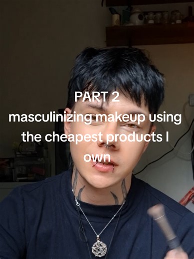 Masculinizing Makeup Tutorial: Affordable Products Part 2