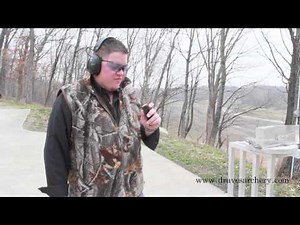 Shooting the 9MM DRT Bullet into a Ballistics Gel Block