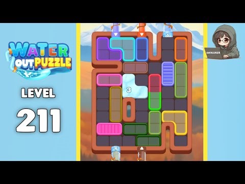 Water Out Puzzle level 211 solution