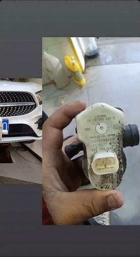 Mercedes benz A class,fault code P240200,EVAP pump issue #mercedes #mechanic #aclass #evap #pump
