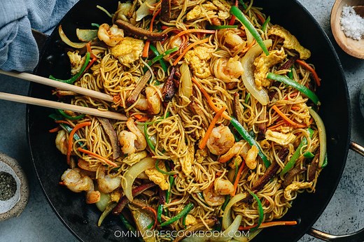 Singapore Noodles (星洲炒米粉, Singapore Mei Fun)