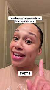 How to Remove Grease from Kitchen Cabinets (Painted) — Part 1