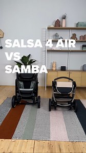 Salsa 4 Air vs. Samba: Auf die Plätze, fertig, falten!🚀 Schnell klein sind sie beide. Beim Faltmaß punktet jedoch der Samba. Dafür überzeugt der Salsa 4 Air mit seinen großen Luftreifen auf jedem Untergrund. 👶 Was ist Euch wichtiger? 😊 ___________________ Salsa 4 Air vs. Samba: On your marks, get set, fold!🚀 They are both small and fast. However, the Samba has the edge when it comes to folding size. On the other hand, the Salsa 4 Air impresses with its large air wheels on any surface. 👶 Whi