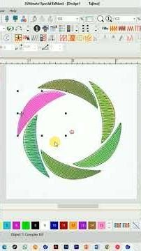 1Min Embroidery Design | Wilcom Embroidery Design #wilcom