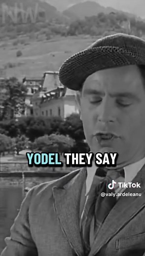 All day long in Switzerland, from the movie: Man of the moment -1955. Norman Wisdom #englishcomedy #funny #fyp #norman #comedy