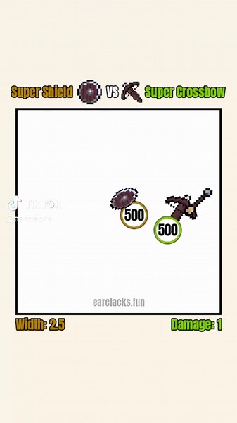 Super Shield vs Super Crossbow: Satisfying Physics Animation