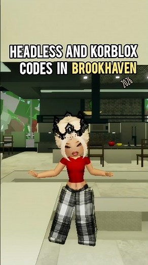 Headless + Korblox Codes in Brookhaven 2026 🔥 #roblox #brookhaven #brookhavencodes #robloxshorts