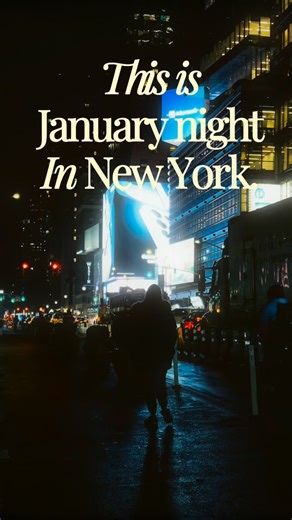 MARINA NEW YORK CITY CREATOR | This is January night in New York  Macy’s glowing. Empire State painted red. Yellow cabs rushing. Neon signs lighting up every corner.... | Instagram