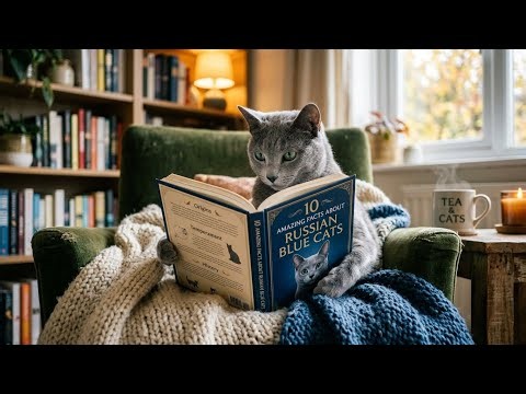 10 amazing facts about Russian Blue cats 💙🐾