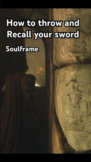How to Throw and Recall Your Sword on Soulframe | #shorts
