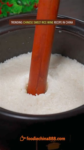 Trending Chinese sweet rice wine recipe in China. Have u ever seen it before? #recipe #cooking #chinesefood #ricewine #snack #comfortfood #drinks | foodiechina888