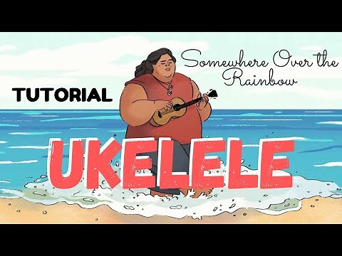 🌈 Somewhere Over The Rainbow - Israel | Tutorial UKELELE (PDF letra + acordes)
