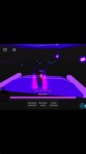 Using the dimension ability awakening in elemental magic arena Roblox! #roblox #gaming #elements