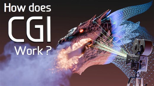 CGI [计算机生成图像] 是如何制作的？🖥🏞 🔧探索光线追踪和CGI