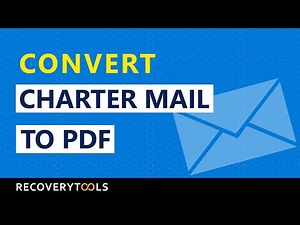 Charter email to PDF Converter || Easy Method to Print Charter.net emails to Adobe