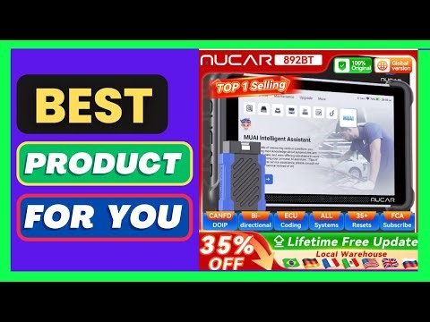 MUCAR 892BT AI Bidirectional Automotive Tool ECU Coding 3